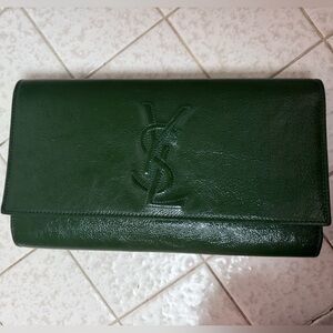 YSL 21th Century Patent Belle De Jour clutch bag